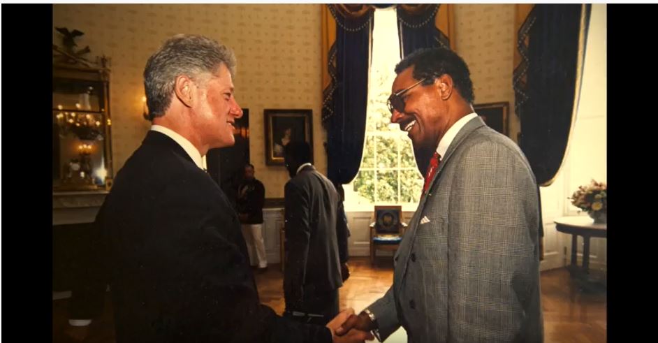 Bobby McAlpine & President Bill Clinton
